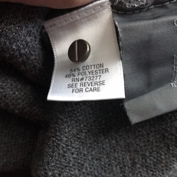 SIMPLY VERA WANG GRAY AND SPARKLE SWEATER. - Picture 7 of 7